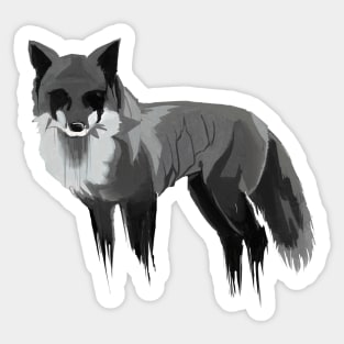 Doomed Fox Sticker